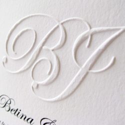 Embossing, debossing e stampa a secco | MASTROiNCHIOSTRO tipografia, web design, logo branding