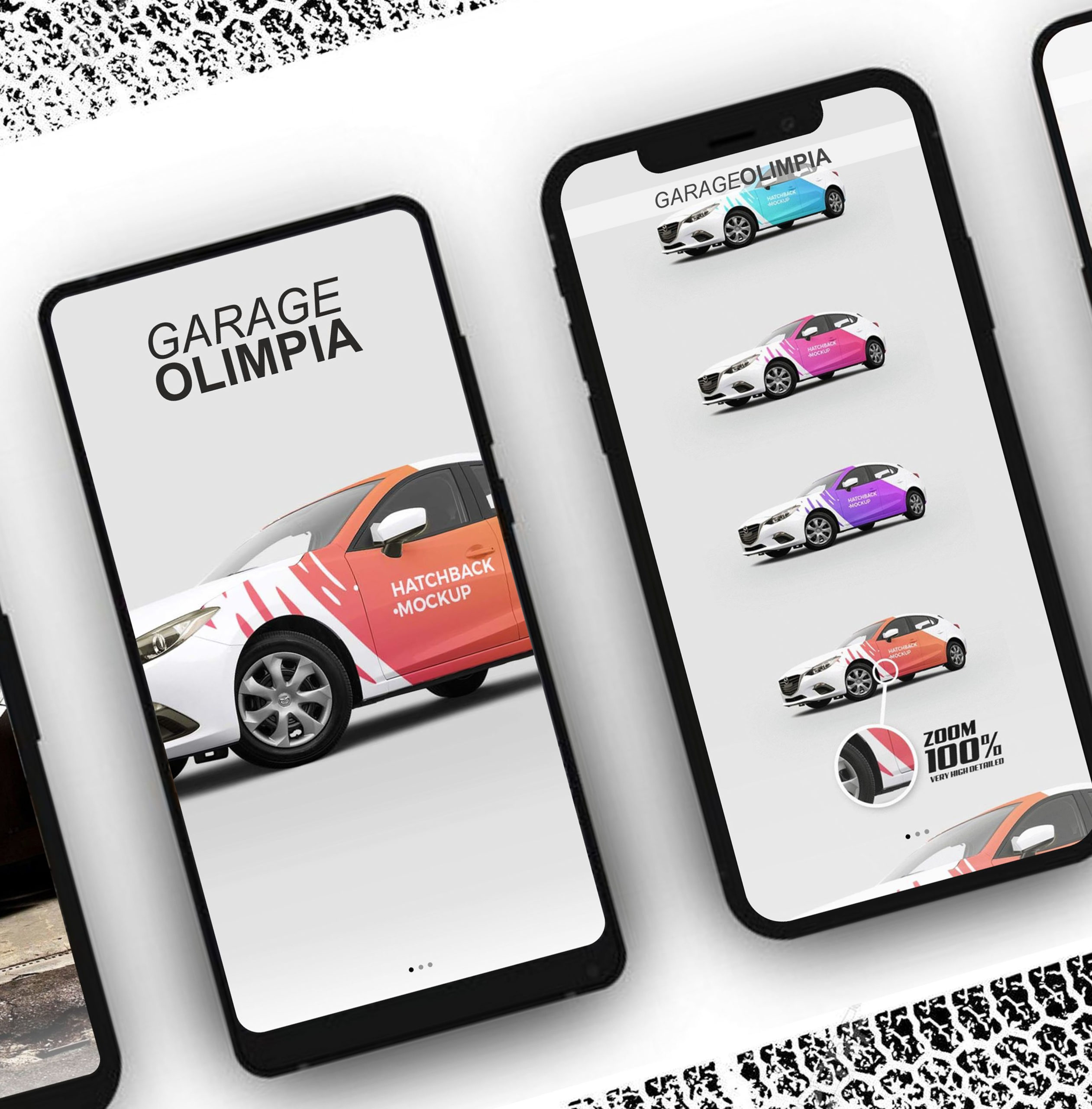 Web site for GARAGE OLIMPIA in ROME