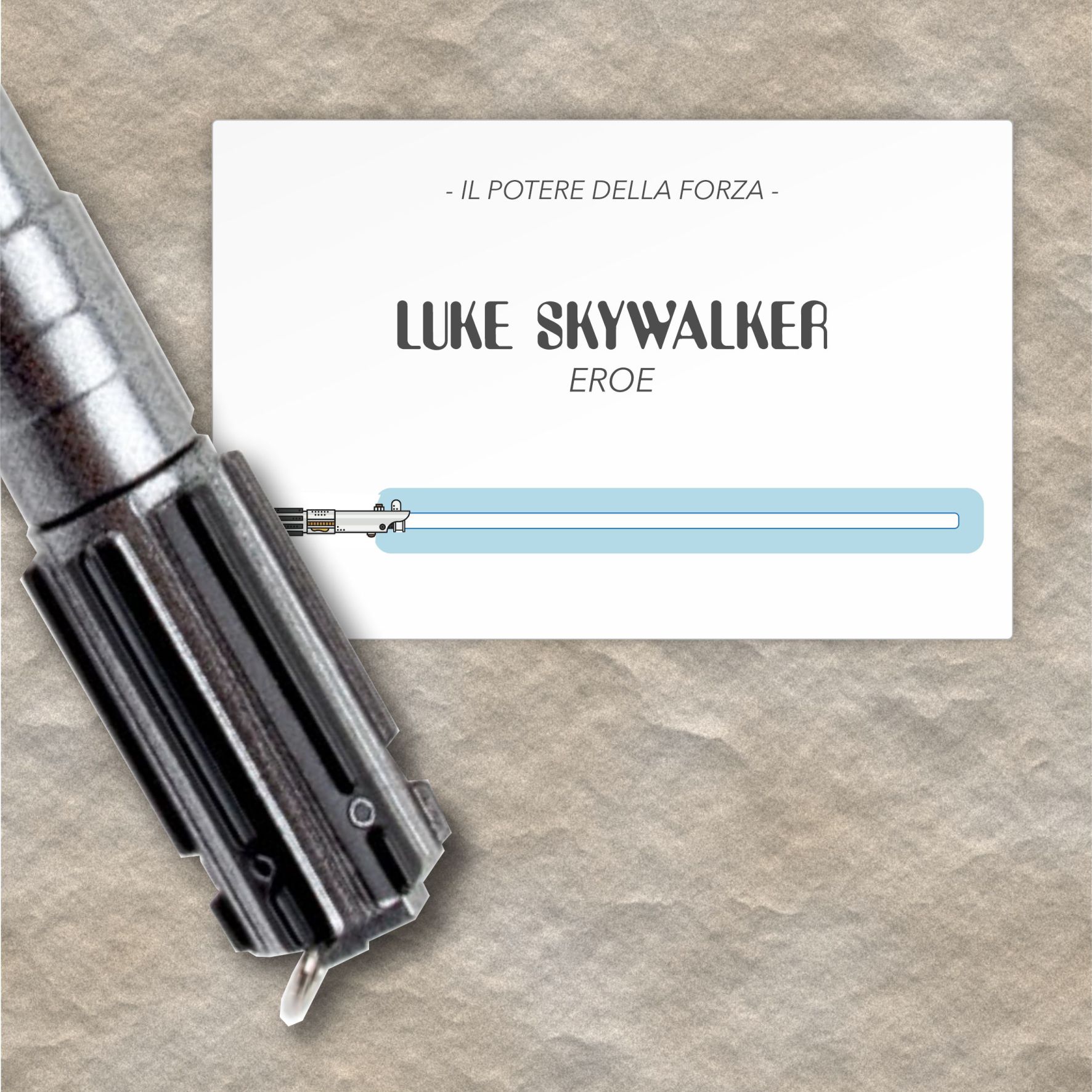 Luke Skywalker - VIP Business Cards | MASTROiNCHIOSTRO