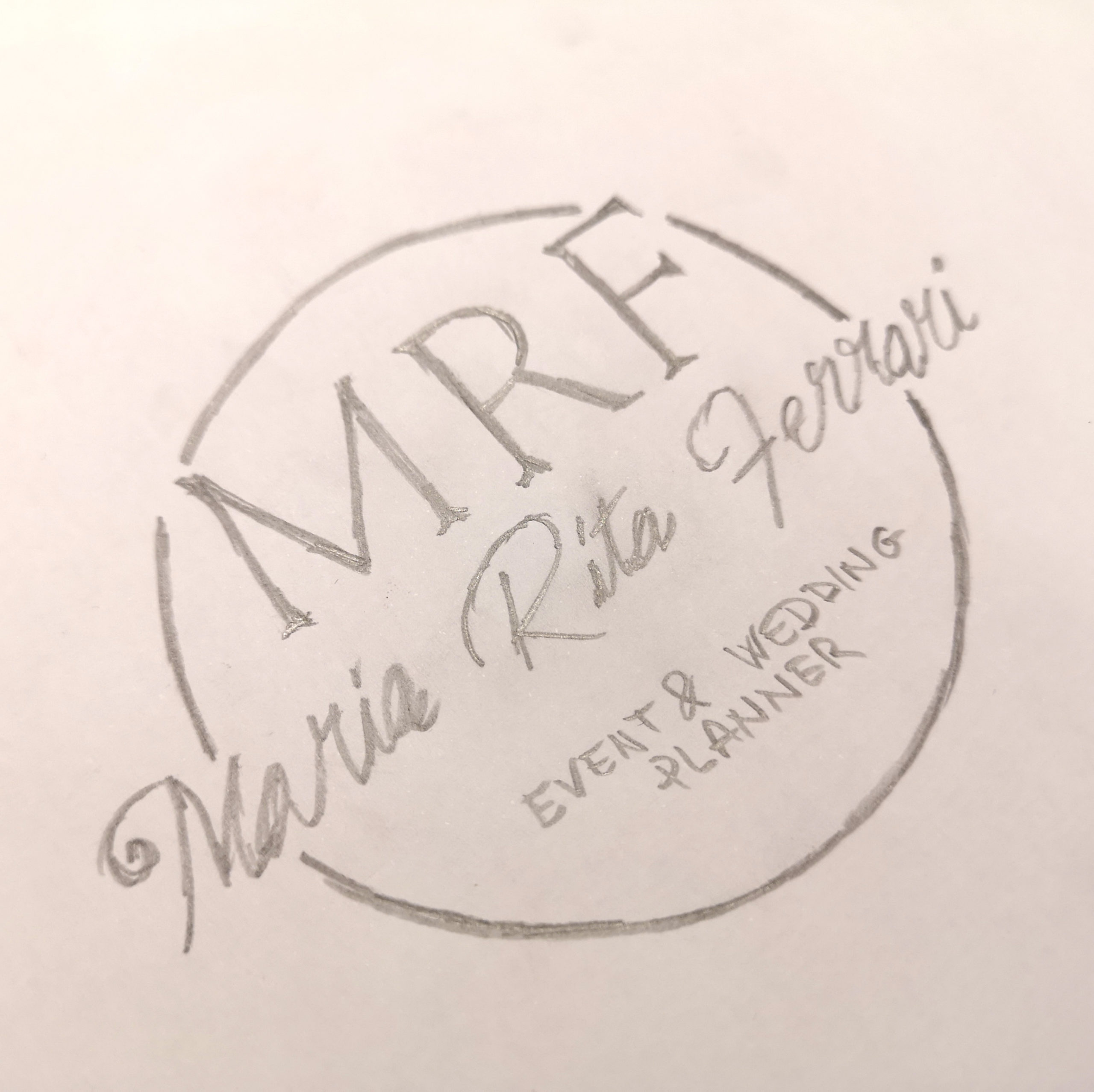 MariaRitaFerrari_schtrech_01 Logo per Maria Rita Ferrari - event & wedding planner | MASTROiNCHIOSTRO