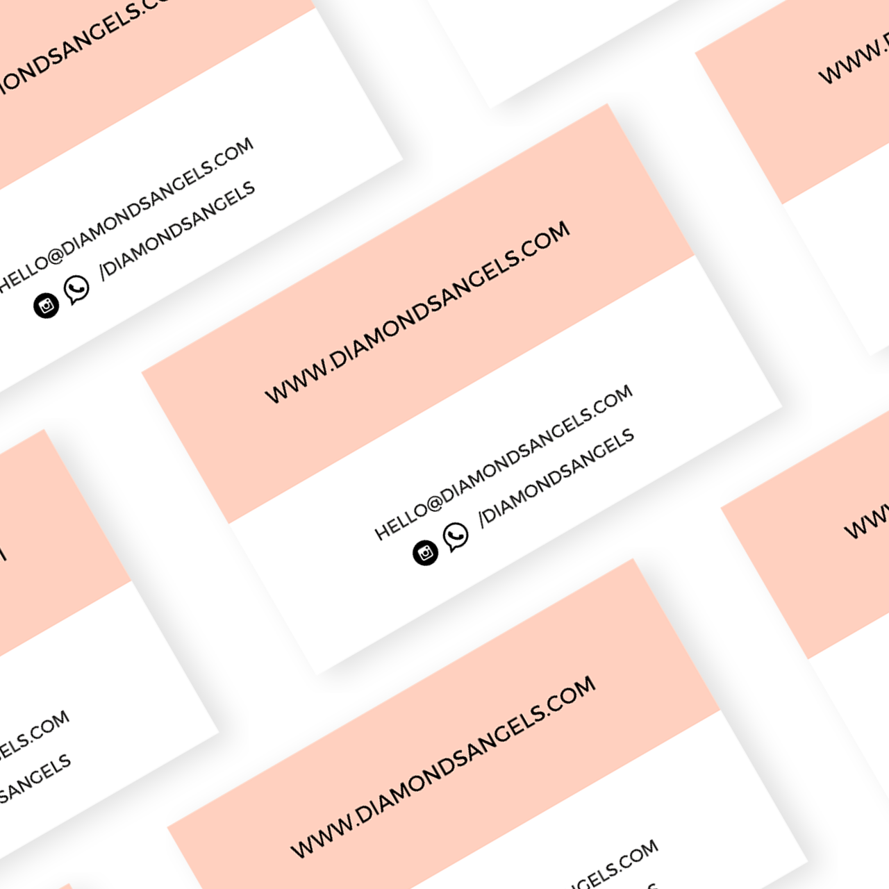 Diamonds Angels business cards collection | MASTROiNCHIOSTRO Diamonds Angels business cards collection | MASTROiNCHIOSTRO