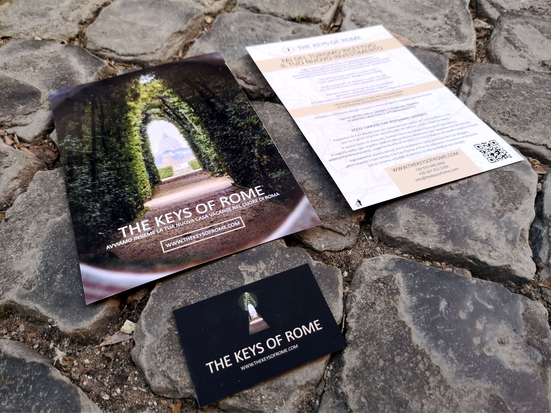 The Keys of Rome - biglietti da visita e flyer | MASTROiNCHIOSTRO The Keys of Rome - biglietti da visita e flyer | MASTROiNCHIOSTRO