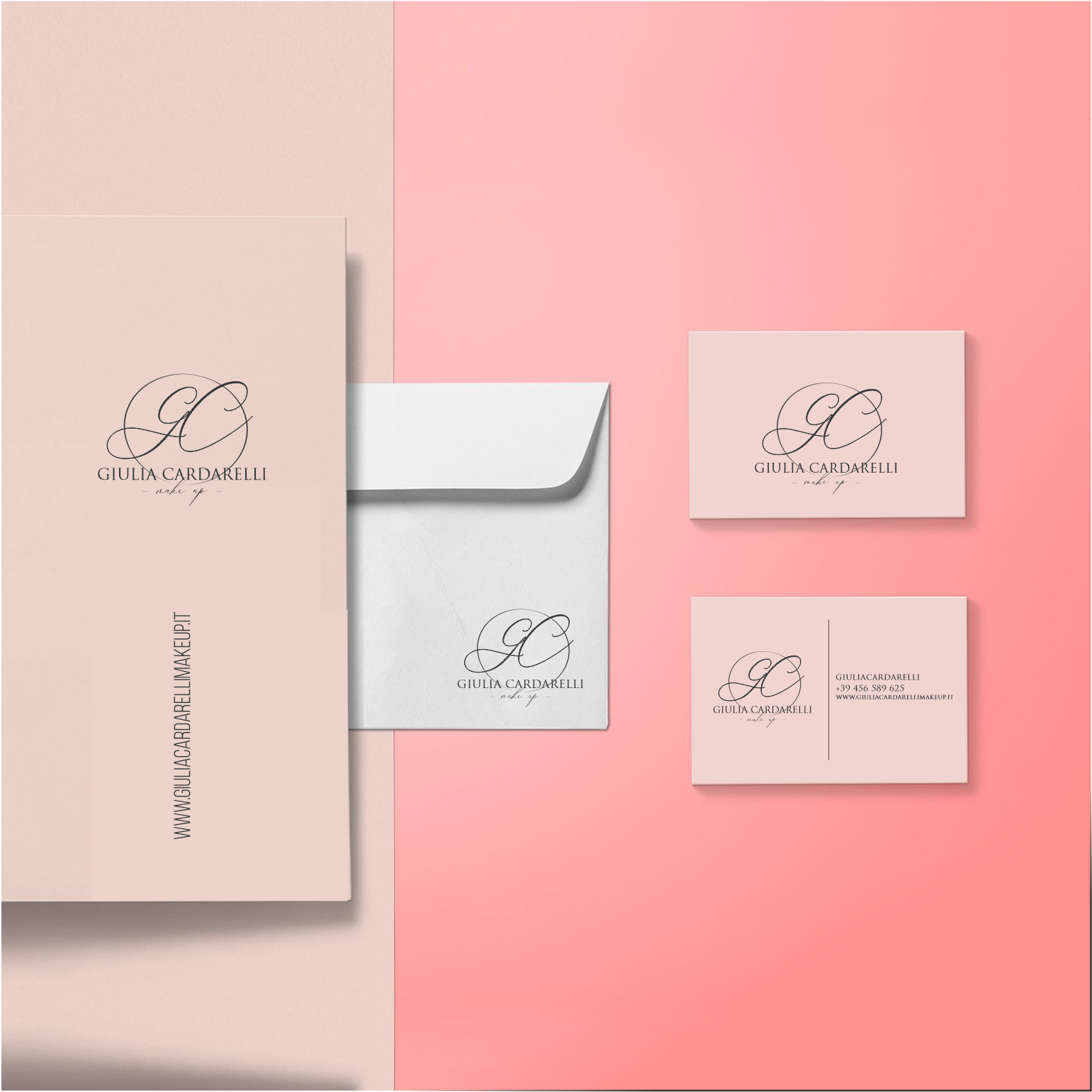 Giulia Cardarelli Make Up logo brand | MASTROiNCHIOSTRO Giulia Cardarelli Make Up logo brand | MASTROiNCHIOSTRO