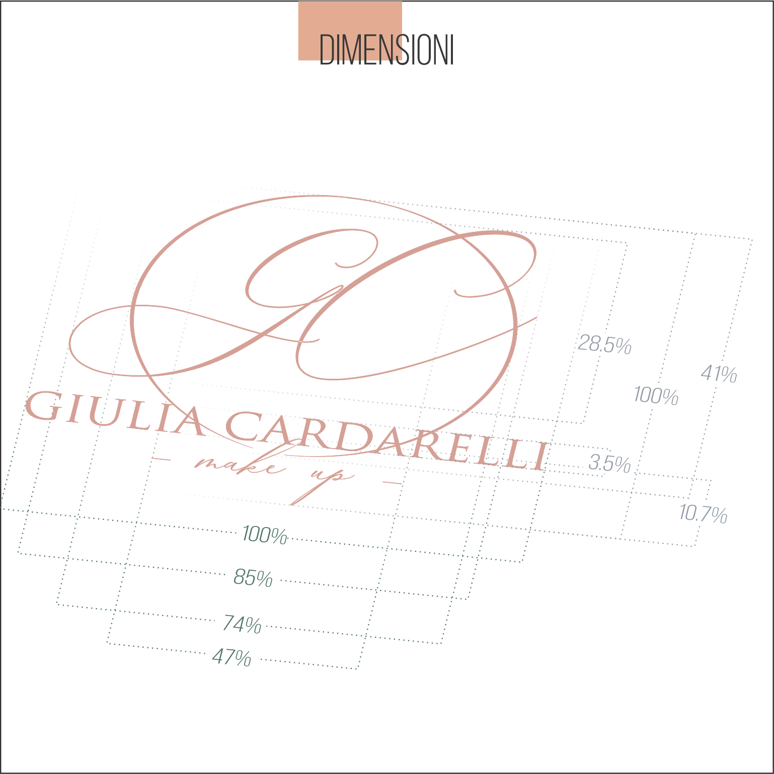 Giulia Cardarelli Make Up logo brand | MASTROiNCHIOSTRO Giulia Cardarelli Make Up logo brand | MASTROiNCHIOSTRO