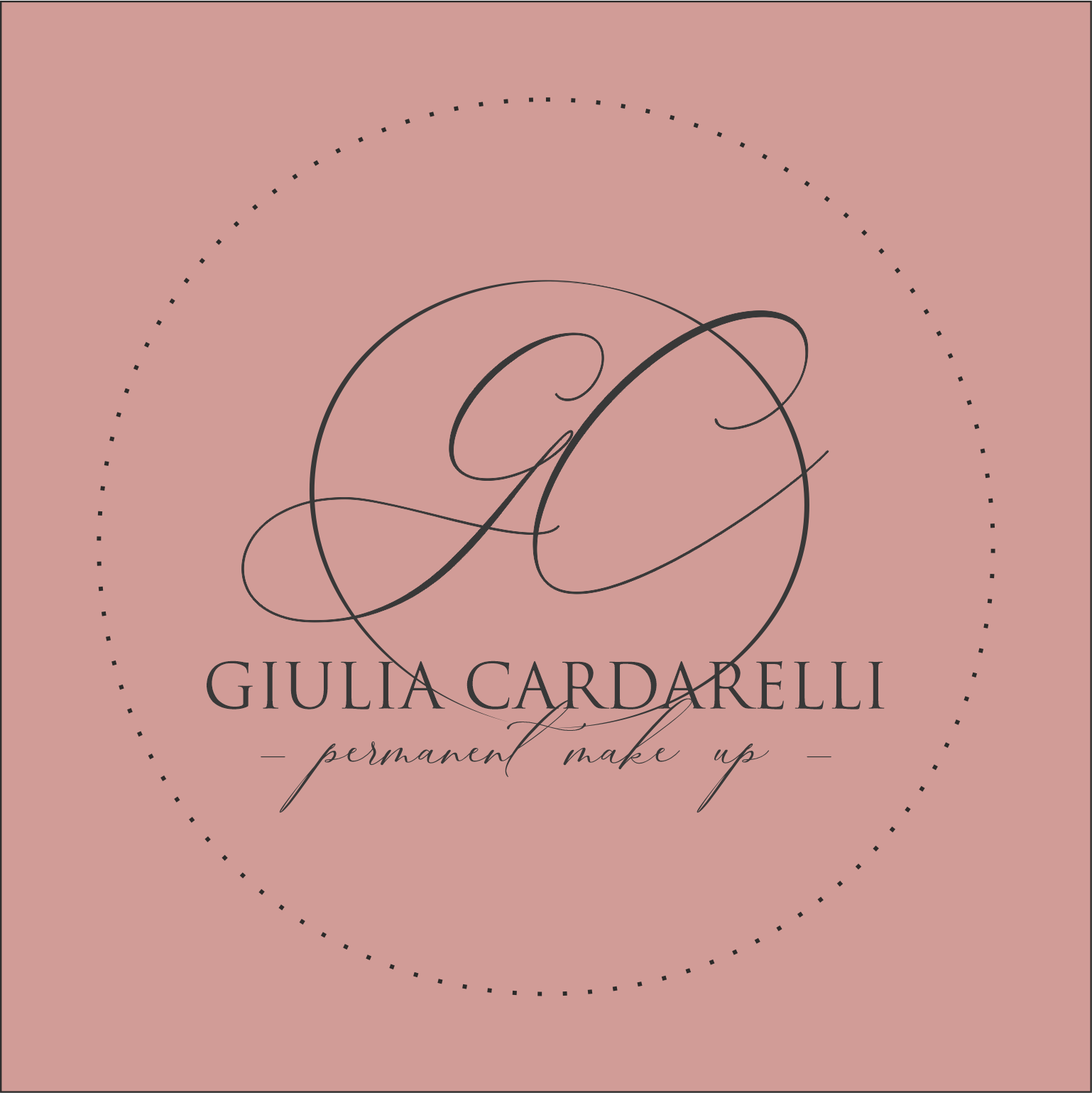 Giulia Cardarelli Make Up logo brand | MASTROiNCHIOSTRO Giulia Cardarelli Make Up logo brand | MASTROiNCHIOSTRO