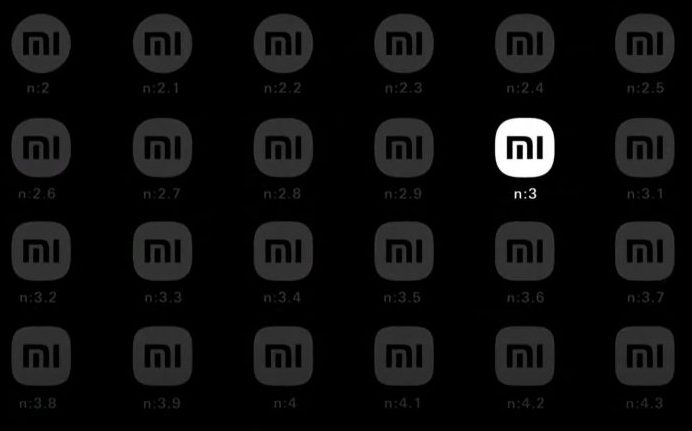 XIAOMI logo rebrand | MASTROiNCHIOSTRO