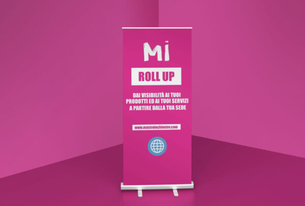 rollup pubblicitari tipografia trastevere