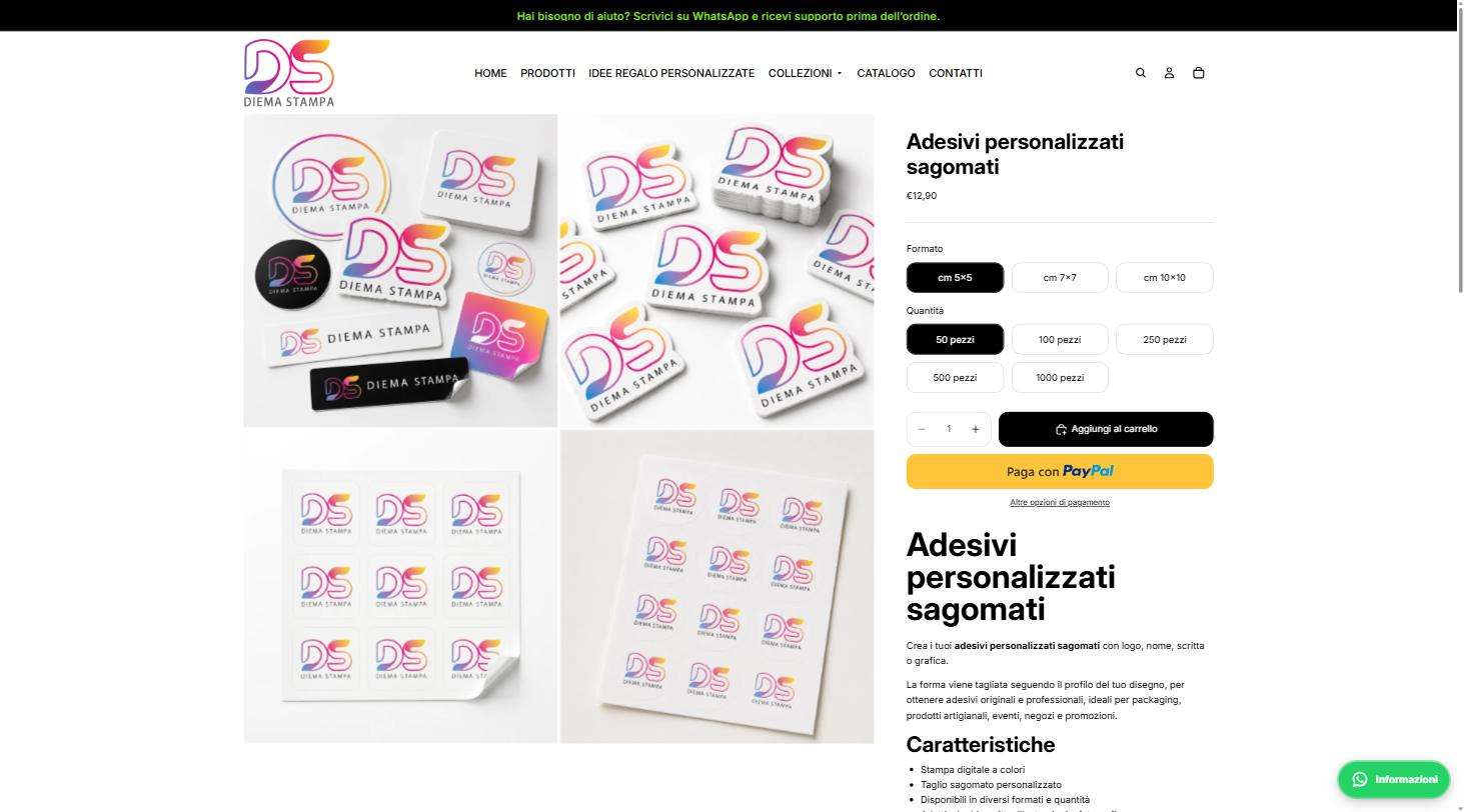 Diema Stampa scheda prodotto